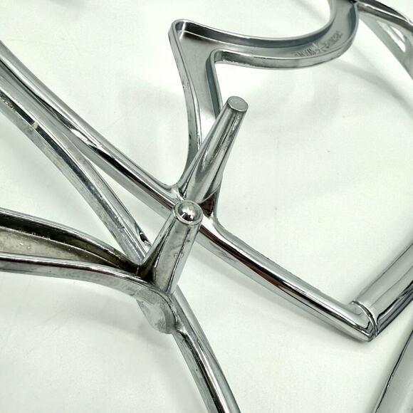 Lot Of 3 Corning Ware P-7-M-1 Casserole Cradle Chrome Trivet Hold 1.5 Quart Dish - Picture 14 of 15